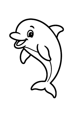 にっこりイルカ