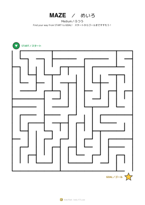 めいろ・ふつう 1