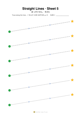 Straight Lines · Sheet 5