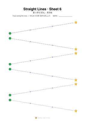 Straight Lines · Sheet 6