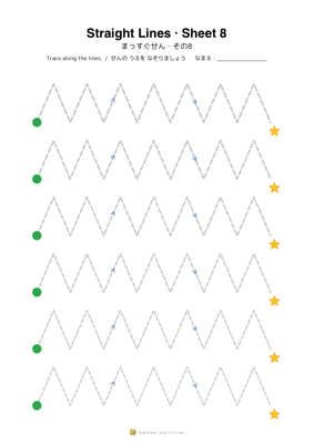 Straight Lines · Sheet 8
